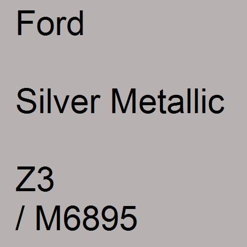 Ford, Silver Metallic, Z3 / M6895.